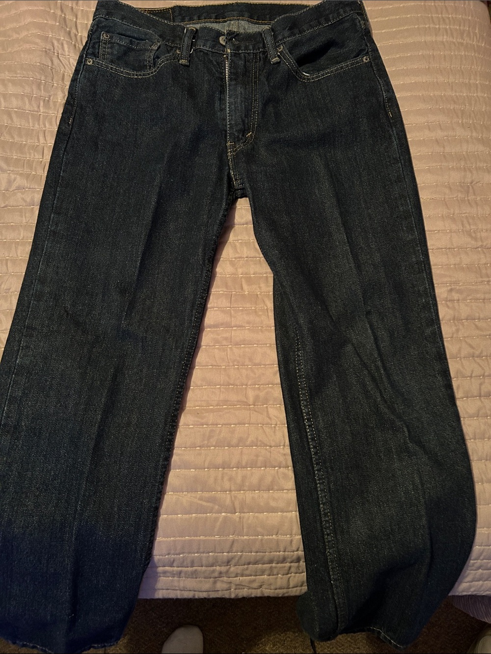 Levi's Men's Jeans in Dark Indigo no stretch